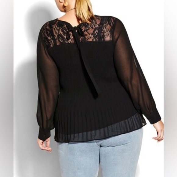 City Chic Lust After Top Size 18 - Picture 2 of 8